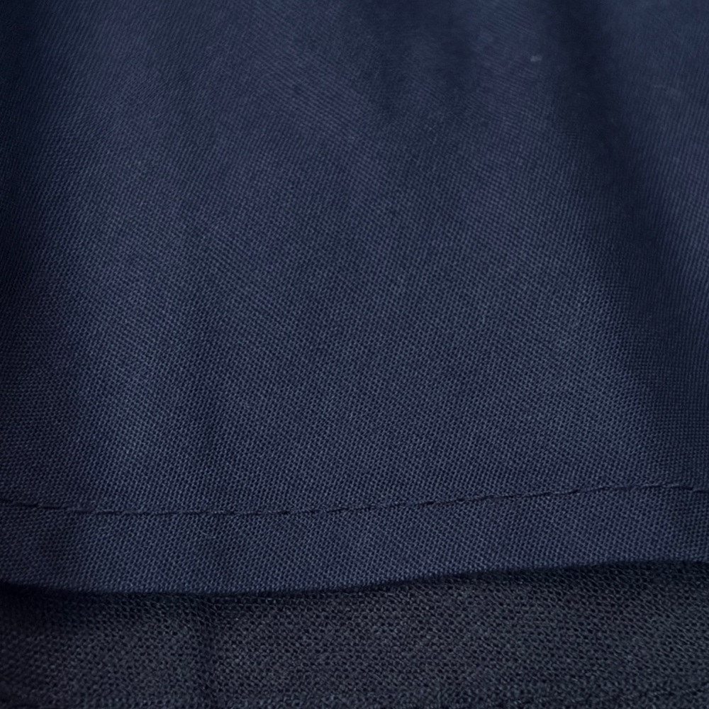 Banana Republic Preppy Navy Linen-Blend Mini Slip Skirt/NWT/6 - Picture 10 of 14